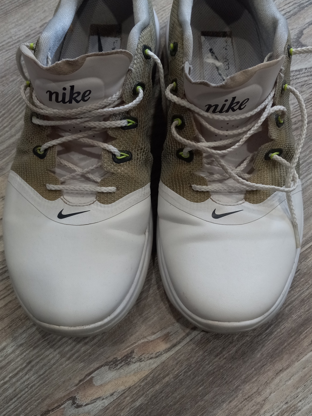 Nike Lunar Empress Lunarlon Woman Golf Shoes White/Gary Size 8 - Picture 3 of 15